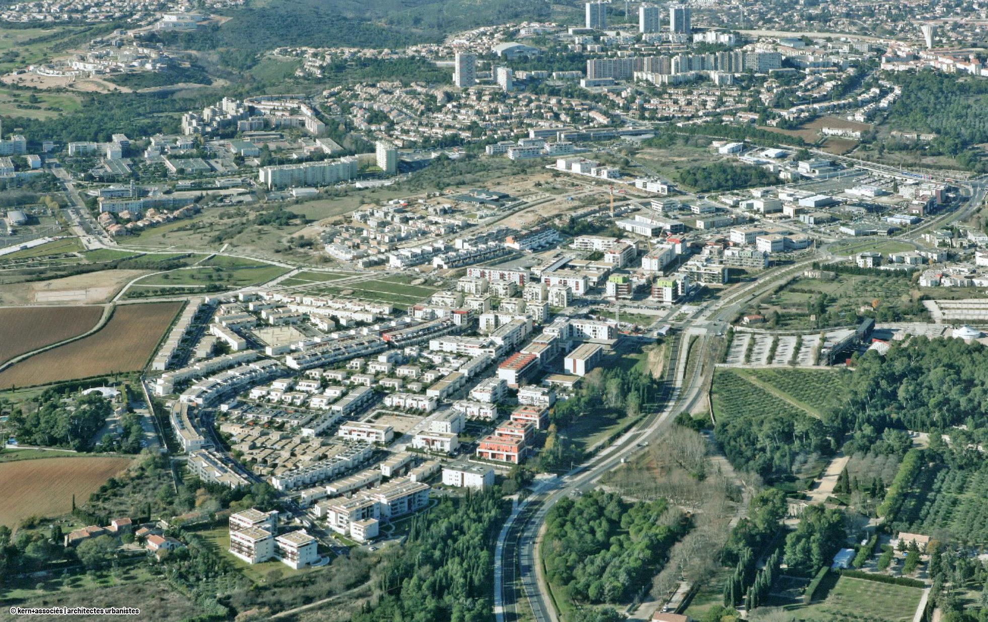 ZAC Malbosc, Un quartier dans un parc