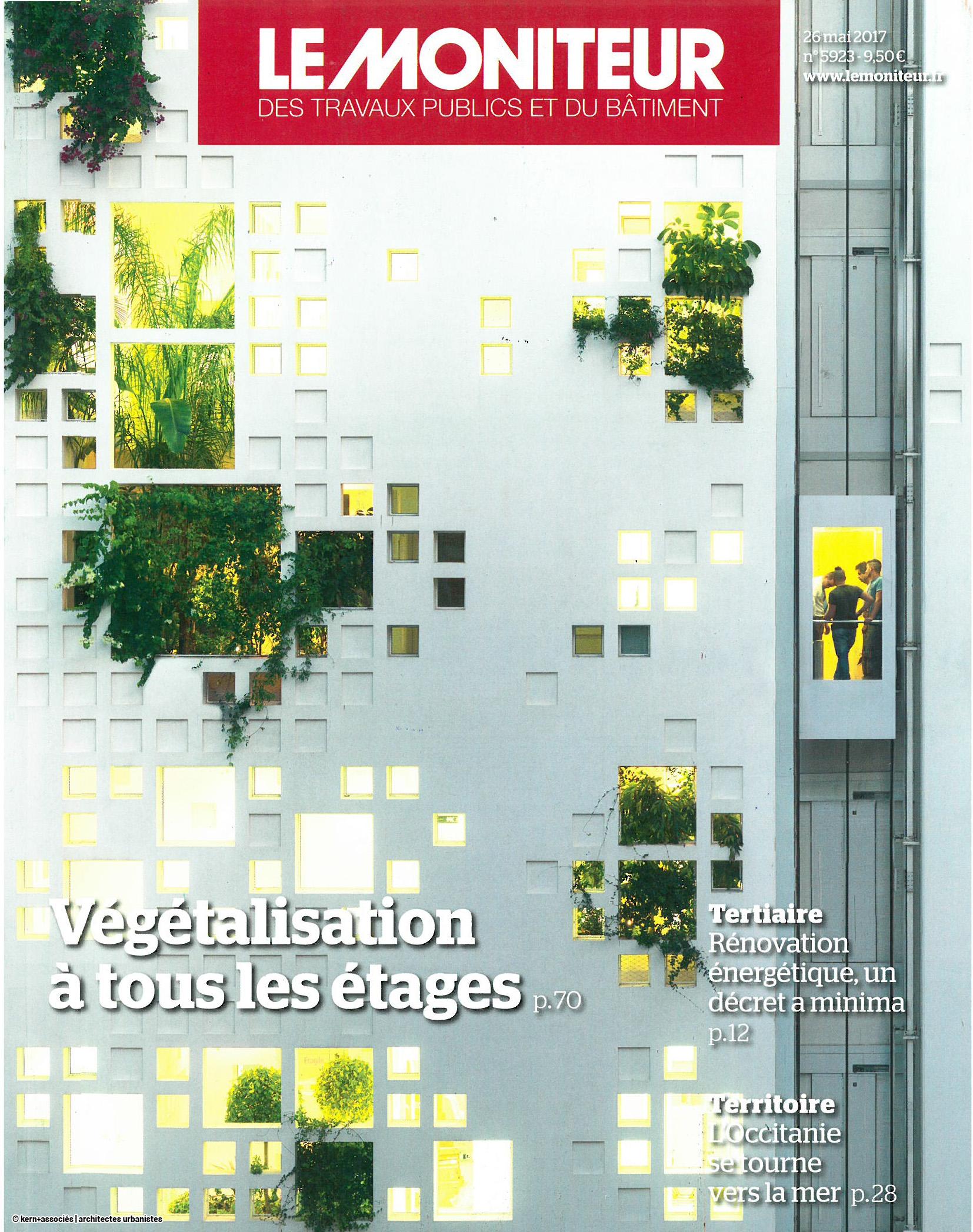 56 logements fondus dans le paysage