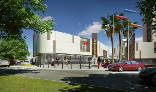 Extension du centre commercial Bonneveine