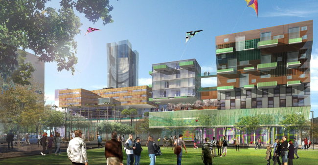 Les îlots Peyssonnel, Un quartier urbano portuaire