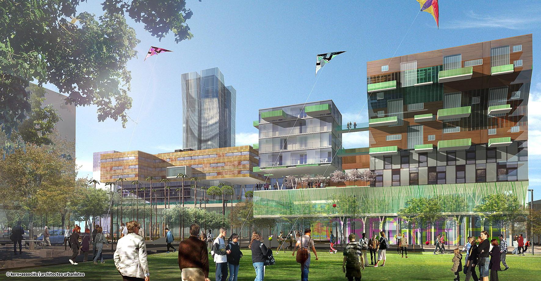 Les îlots Peyssonnel, Un quartier urbano portuaire