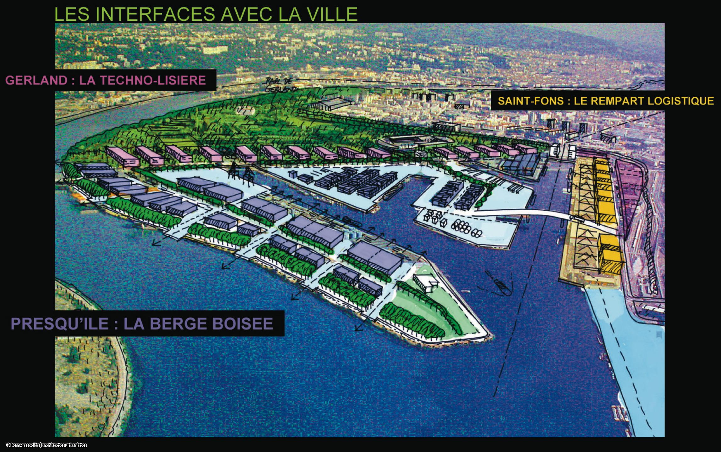 Port Edouard Herriot, prolonger la ville