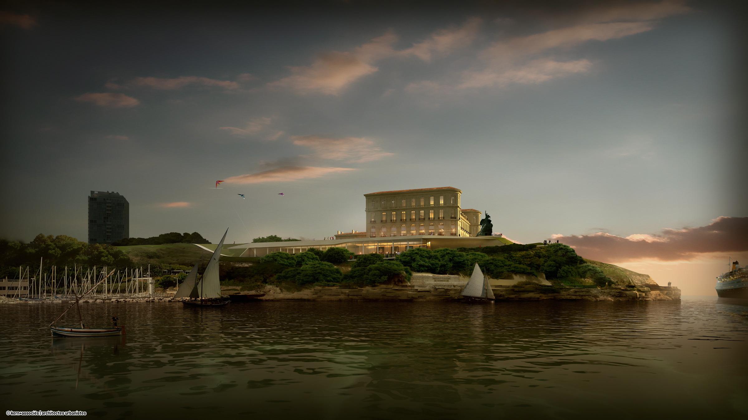 Projet d’extension et de restructuration du Palais du Pharo