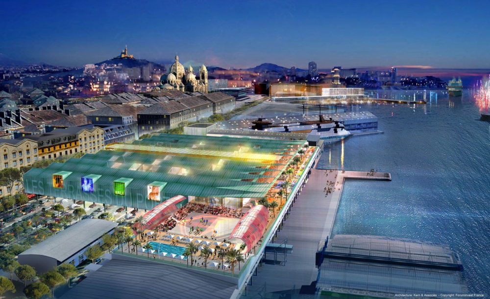 Perspective Les Terrasses du Port