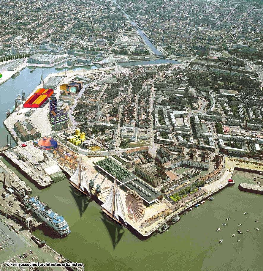 Recomposition urbaine pour la revitalisation des délaissés du domaine portuaire