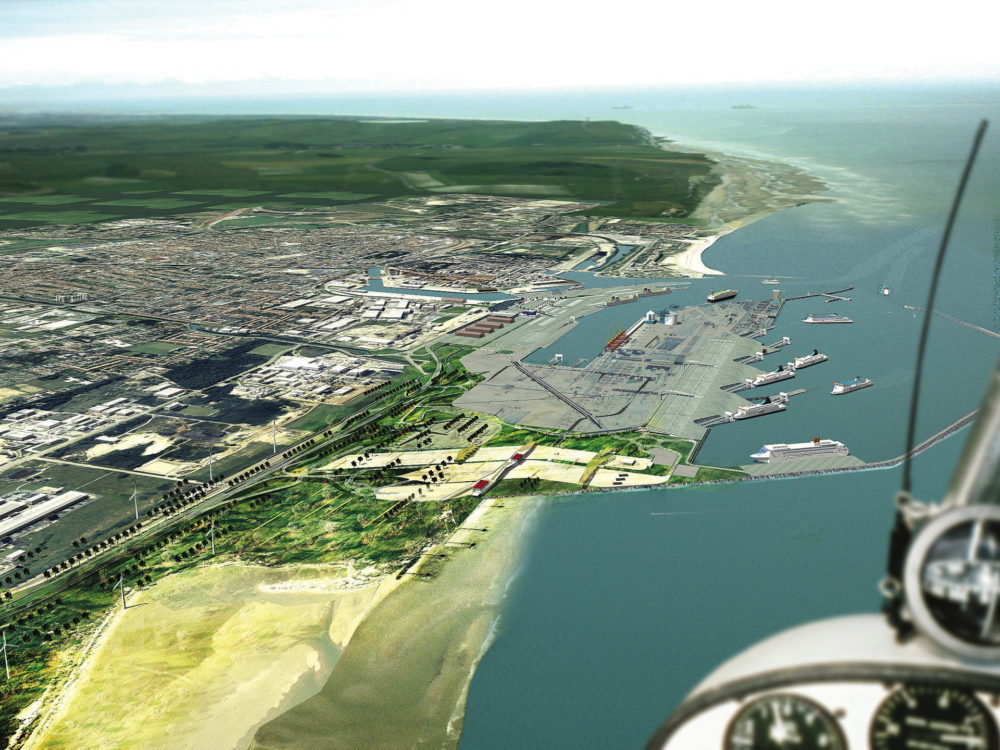 calais ENTREE aerial est