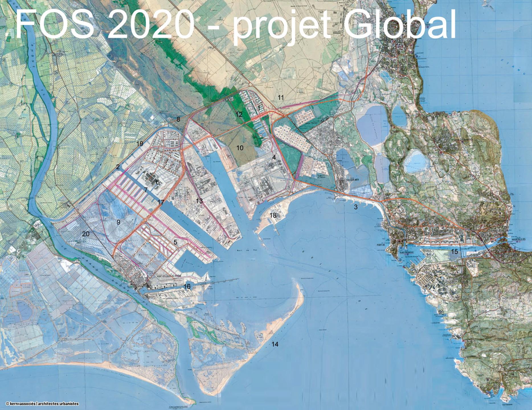 Entre nature, ville et industrie. Schémas de développement des bassins ouest du port de Marseille