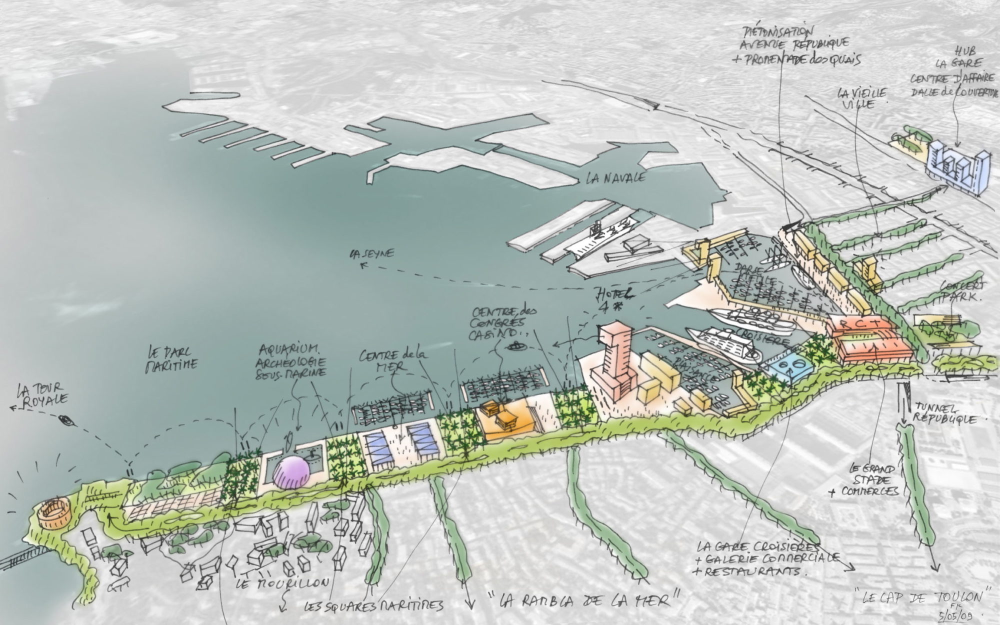 CAP TOULON 01 bati couleur