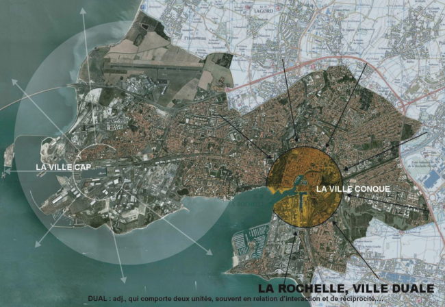 Nouveau plan de référence du port, dualité ville cap / ville conque