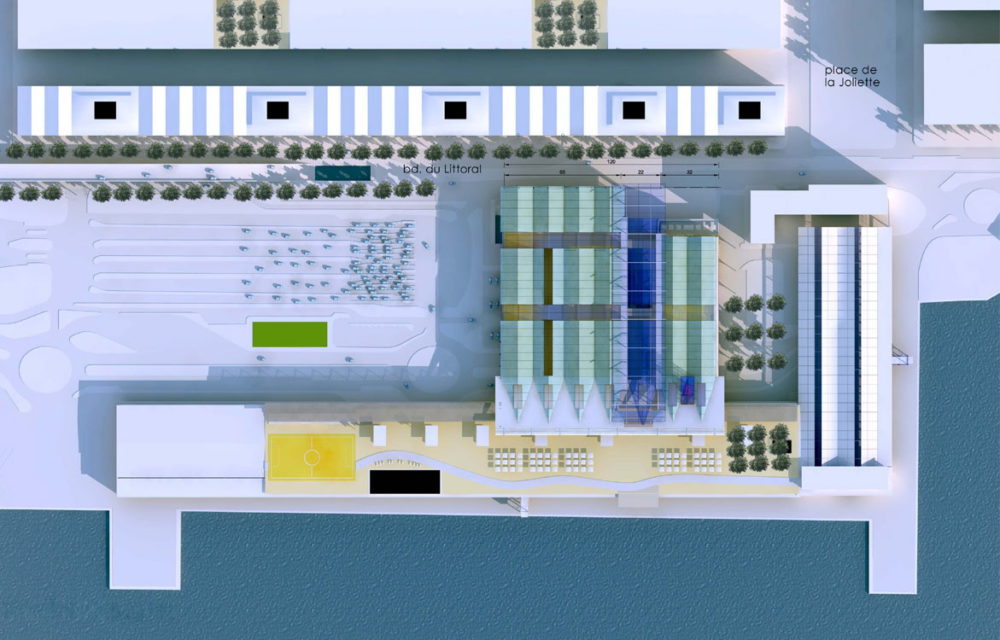 plan masse maquette
