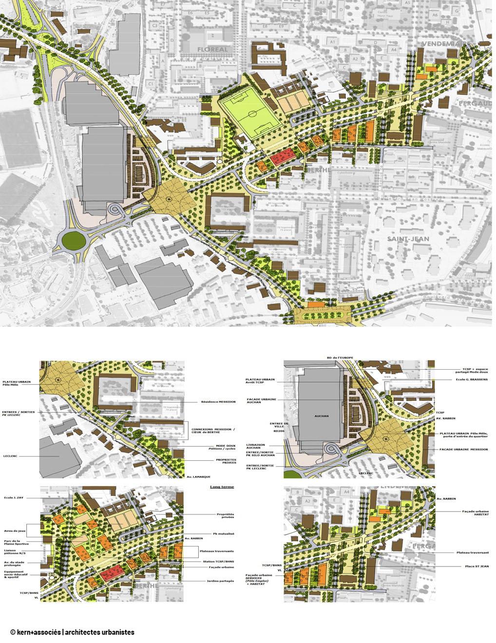 Secteur Berthe, Étude de Programmation urbaine