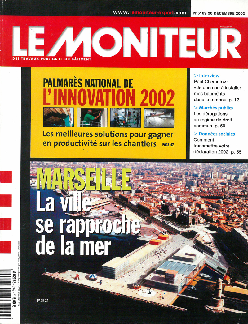 Le Moniteur – Marseille, la ville se rapproche de la mer