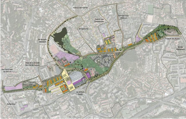 ZAC des Caillols, la troisième voie