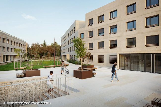 A Aix-en-Provence la résidence étudiante du CROUS de la Pauliane livrée!