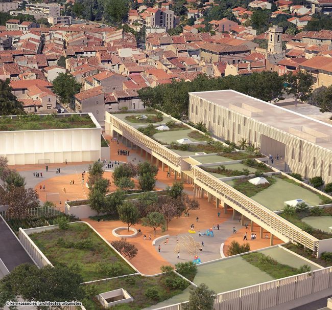 Une école-jardin à La Valette du var