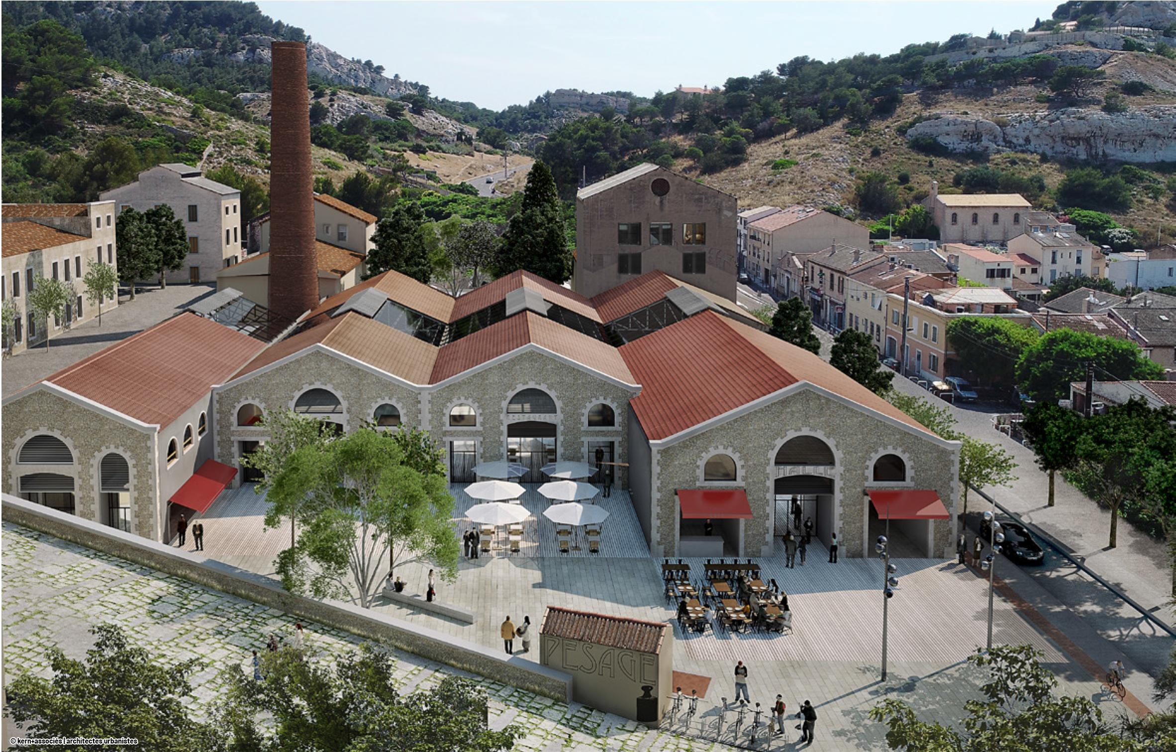 Le village industriel de la Madrague