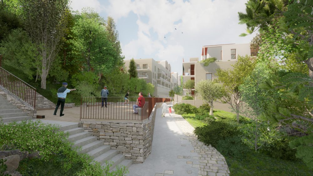 VUE ENTREE BOULODROME-joueur petanques -min