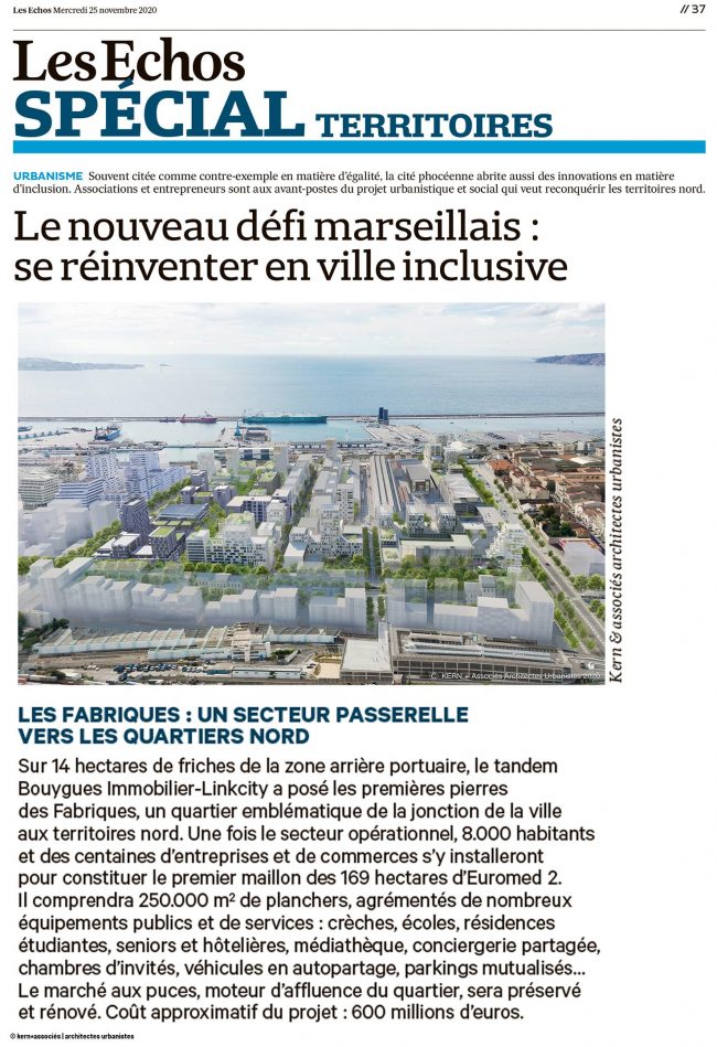 Les Fabriques : un secteur passerelle vers les quartiers Nord