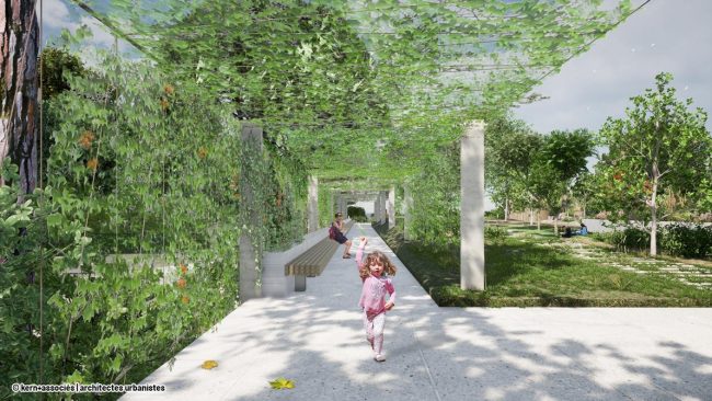 Le jardin du train des Pignes