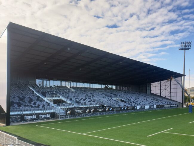 PRO D2 : … Essai transformé pour l’ouverture de la tribune Sud du stade de rugby Maurice David !